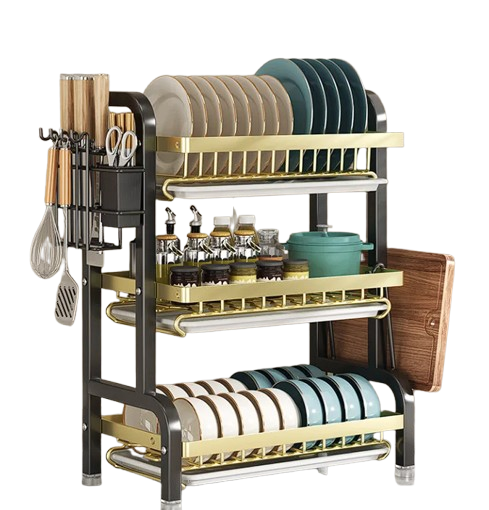 Escurridor de platos multifuncional