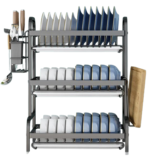 Escurridor de platos multifuncional