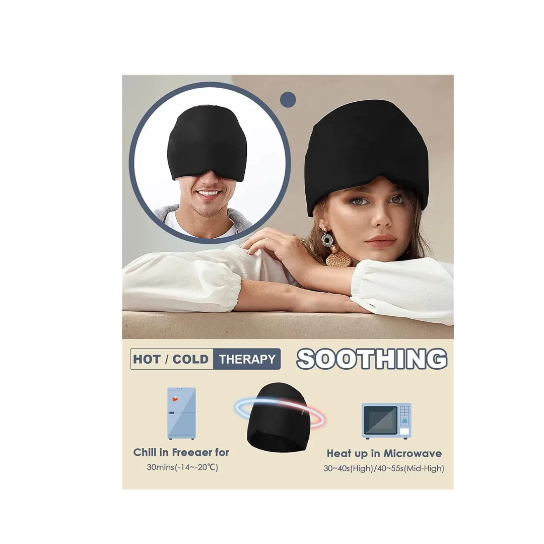 Gorro Para Migraña Gel Frío y Caliente